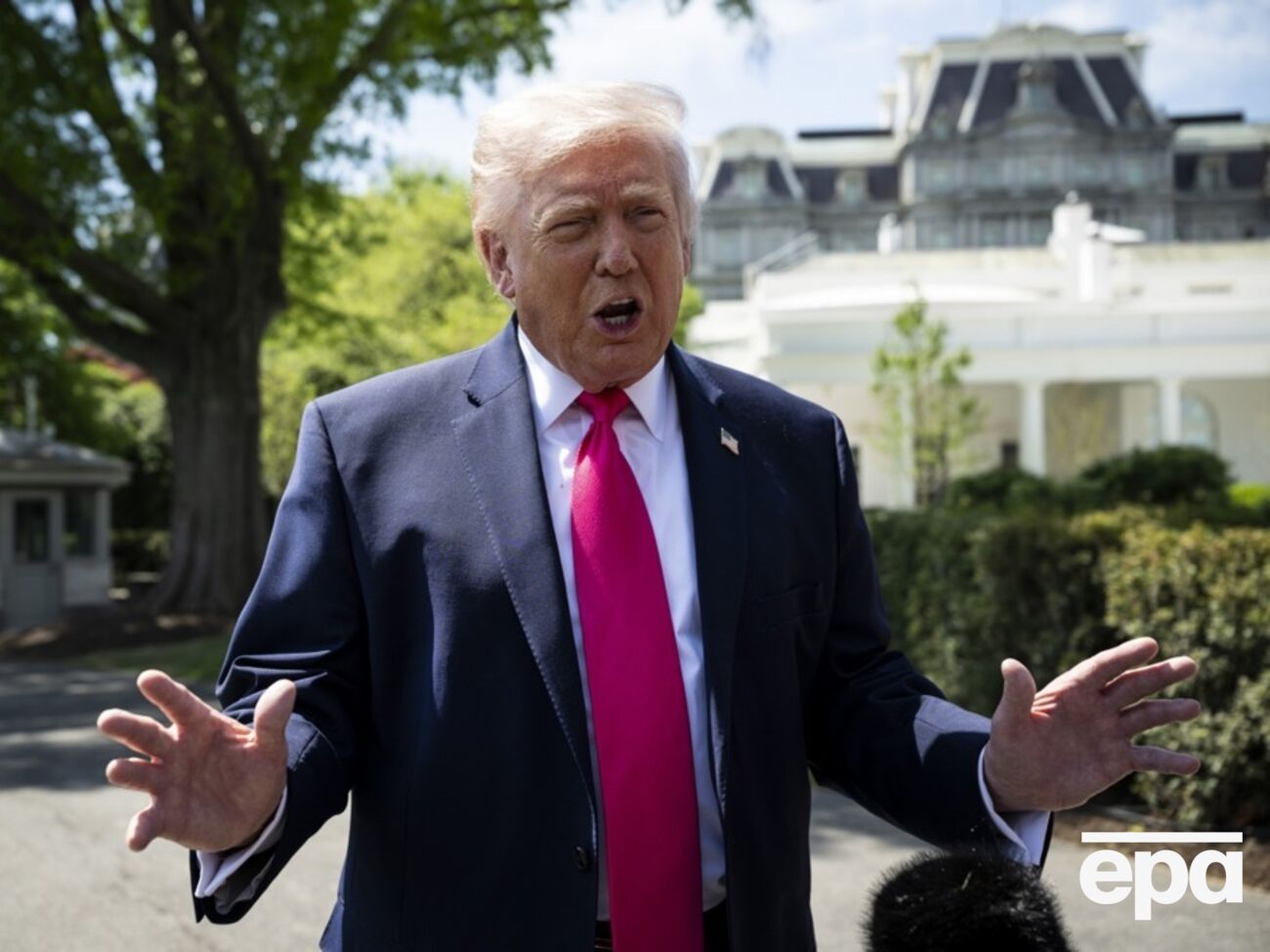 Трамп сподівається, що війна в Україні скоро закінчиться