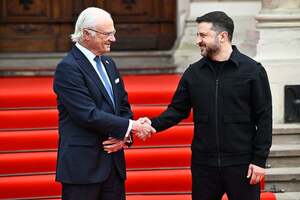 Короля у Львові зустрів президент України