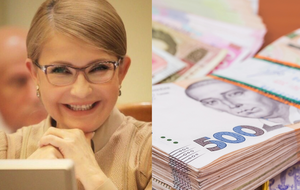 В месяц Тимошенко зарабатывала в среднем 72 795 грн