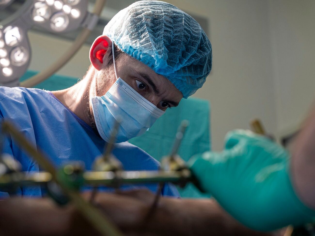 У колумбийского добровольца "хорошие перспективы", рассказали в госпитале