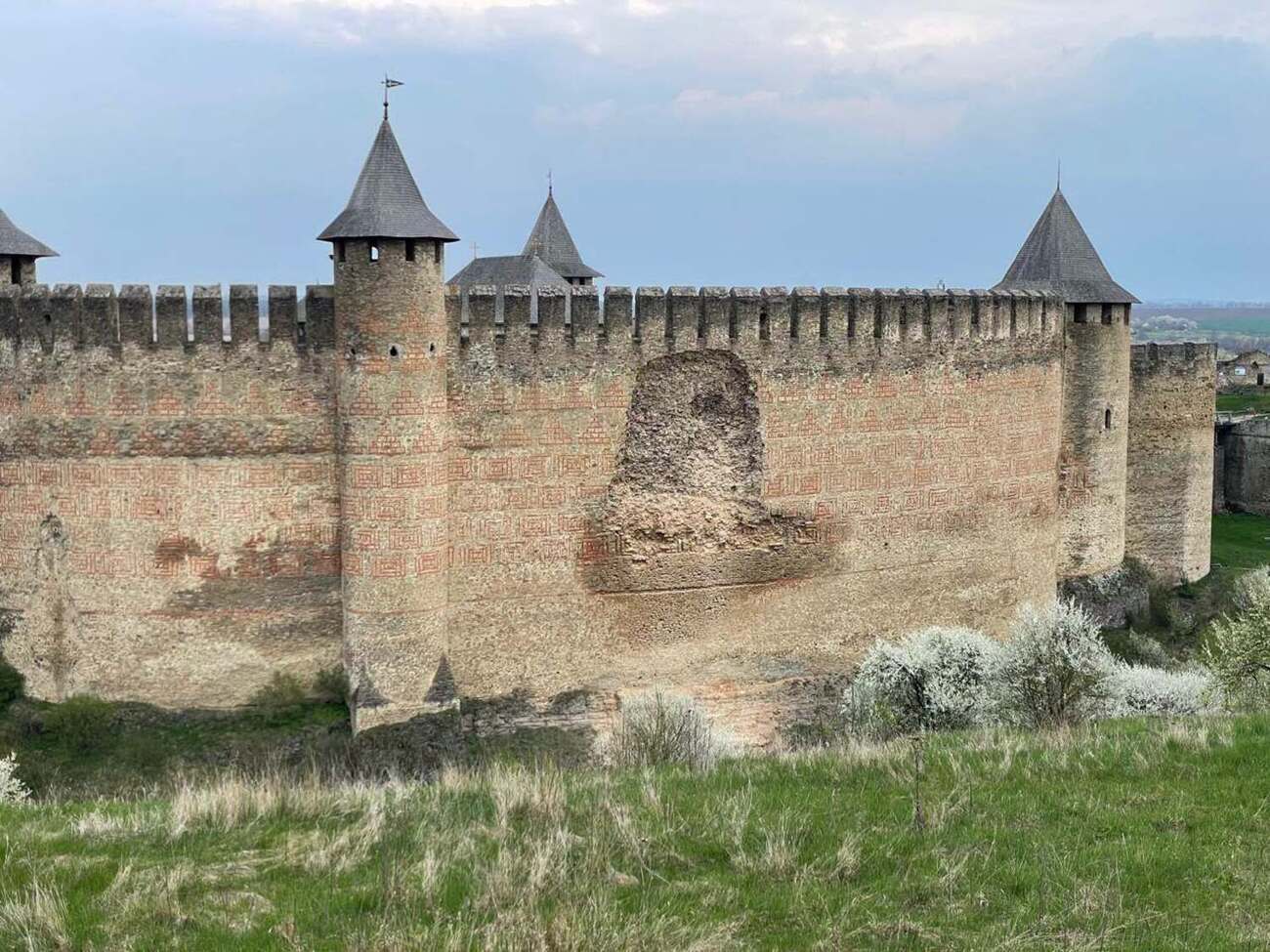 Причиной обрушения Хотинской крепости могли стать сильные морозы и продолжительные дожди