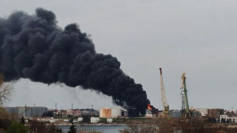 На нафтобазі знову виникла пожежа