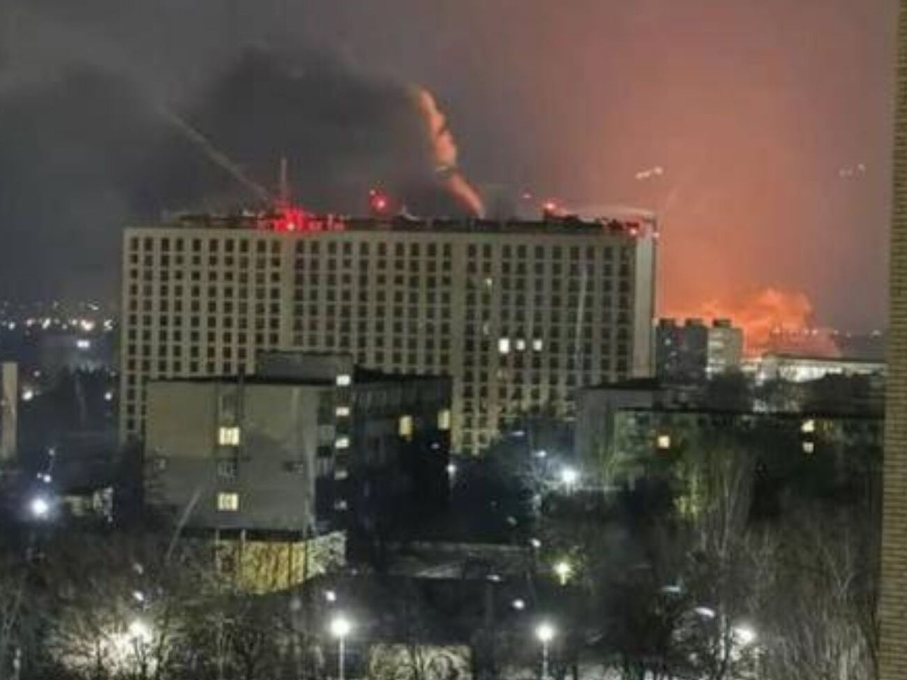 Украина уже била по "Атлант Аэро" в ночь на 13 января