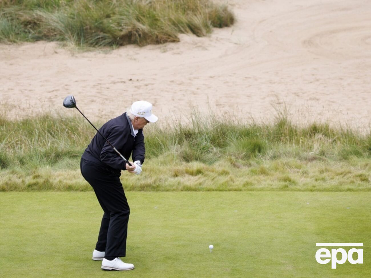 Трамп поехал играть в гольф после совещания по Ирану в Белом доме