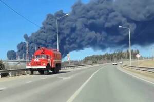 Российские военные жалуются, что украинские силы смогли поразить порт Усть-Луга из-за нехватки ЗРК, утверждают в ISW