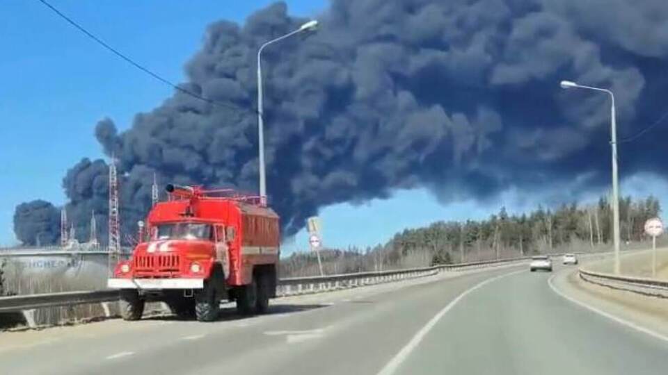Российские военные жалуются, что украинские силы смогли поразить порт Усть-Луга из-за нехватки ЗРК, утверждают в ISW