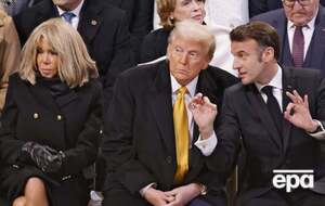 Макрон поки на репліку Трампа про першу леді Франції не відреагував