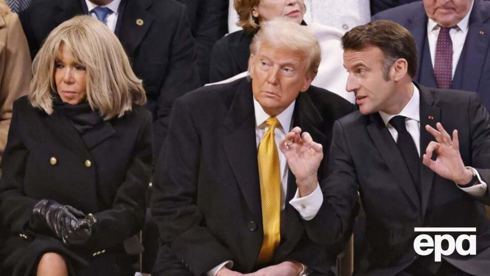 Макрон поки на репліку Трампа про першу леді Франції не відреагував