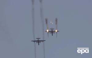 Російський літак упустив навчальні бомби