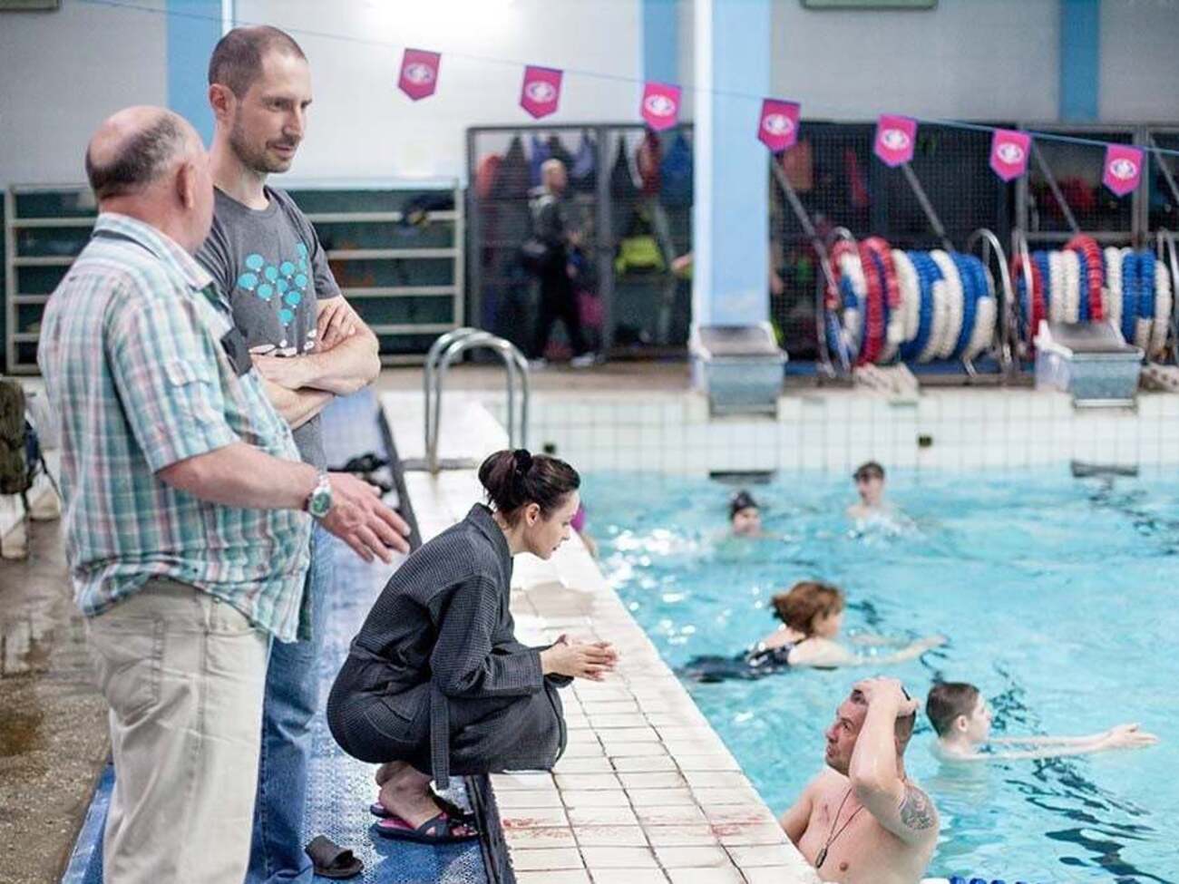 Силантьев говорит, что плавание помогает ветеранам восстановиться физически и психологически