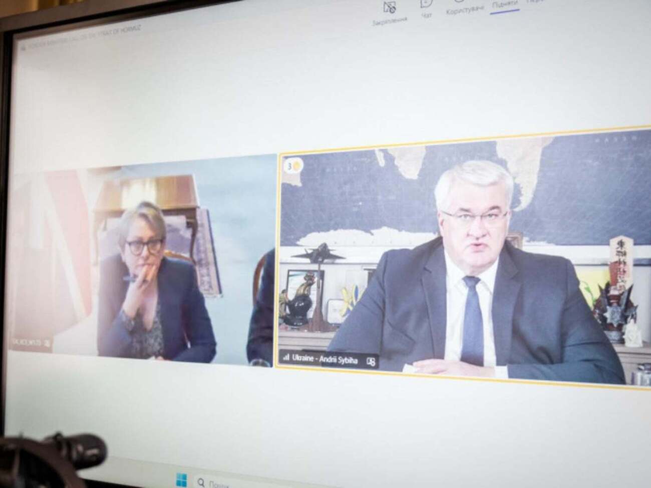 Во время онлайн-встречи под председательством министра иностранных дел Великобритании Иветт Купер Сибига заявил, что Украина также готова внести свой вклад