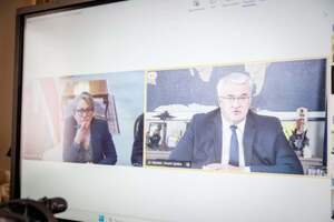 Во время онлайн-встречи под председательством министра иностранных дел Великобритании Иветт Купер Сибига заявил, что Украина также готова внести свой вклад