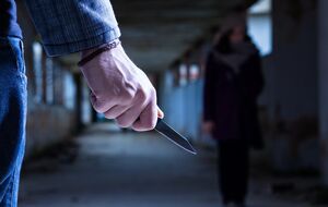 У мужчины был нож