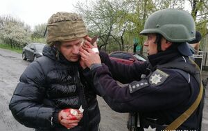 Через вибух гранати поліцейські дістали поранення