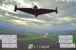 Український дрон Litavr знищує російський Shahed