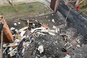 Російський БПЛА влучив у будинок Бескрестнова