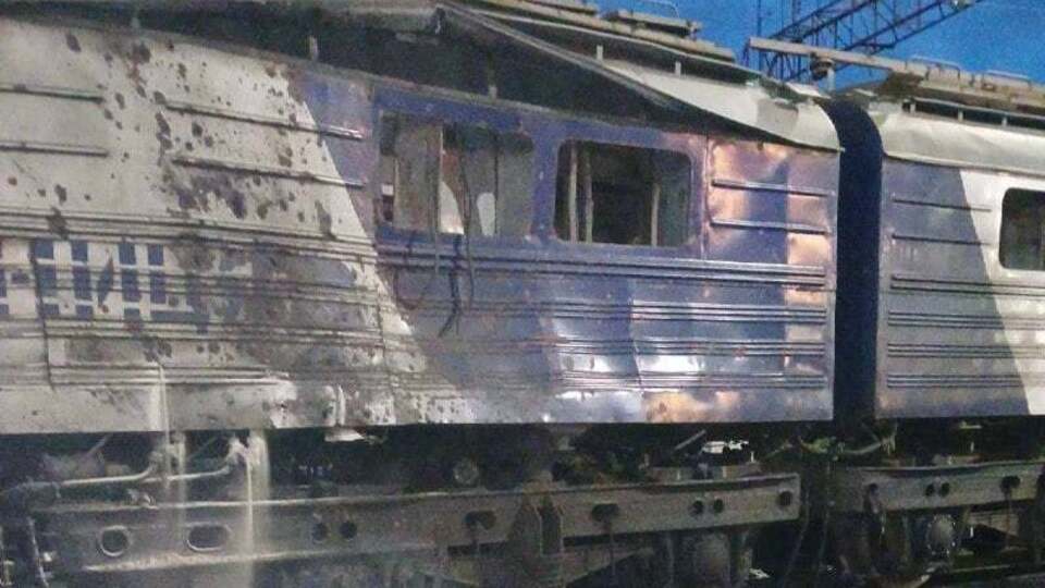 Удару зазнала станція Запоріжжя-Ліве