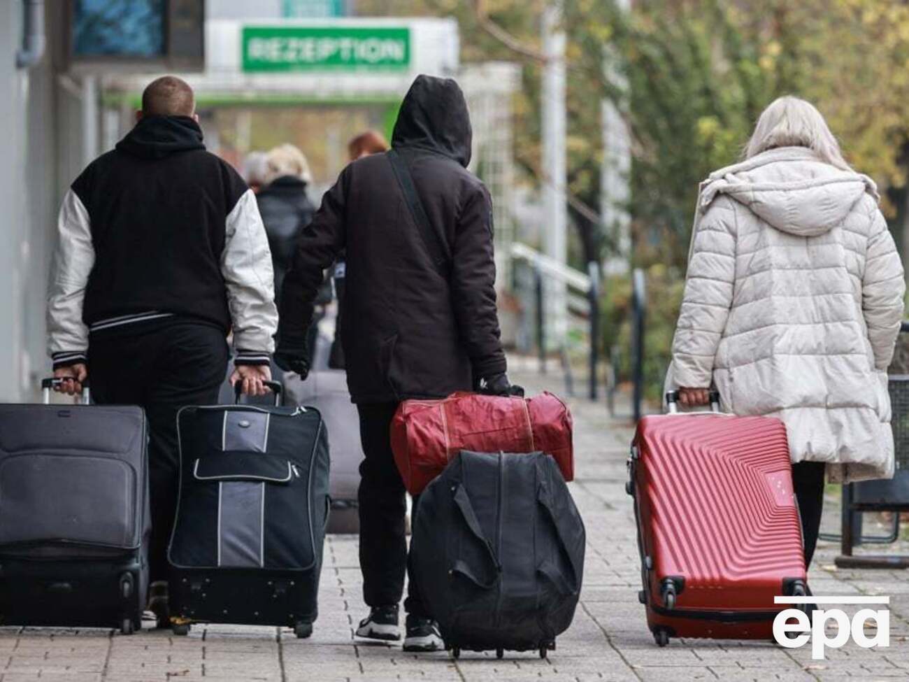 Большинство украинских беженцев остались в Европе