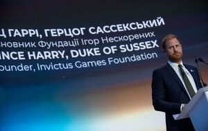 "Украина находится на передовой современной войны". Принц Гарри выступил с заявлением в Киеве