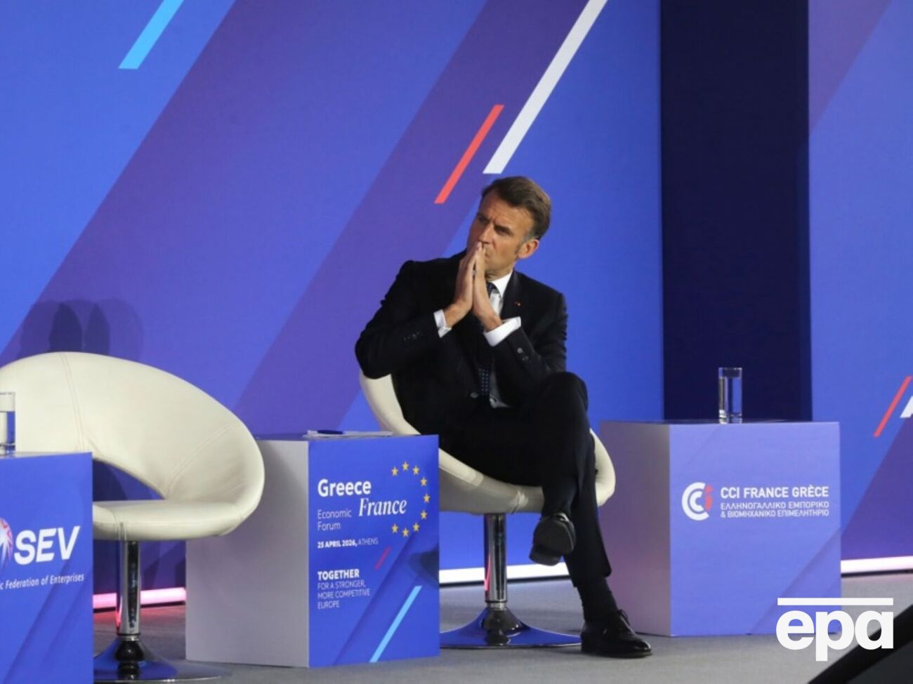 Макрон пообіцяв Греції французьку допомогу в разі конфлікту з Туреччиною 