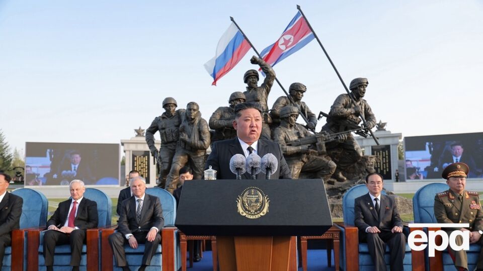 Кім Чен Ин відкрив меморіал військовим КНДР, які загинули у війні РФ проти України