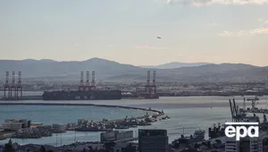 Зерно з окупованих територій у порту Хайфи. ЄС розглядає санкції проти Ізраїлю