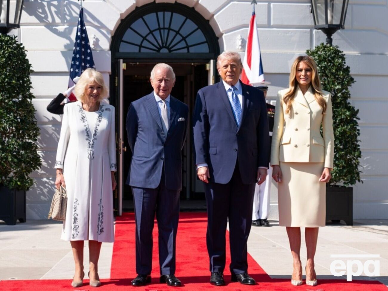 Салют, парад і вечеря. У Трампа розкрили програму другого дня візиту короля Чарльза III до США