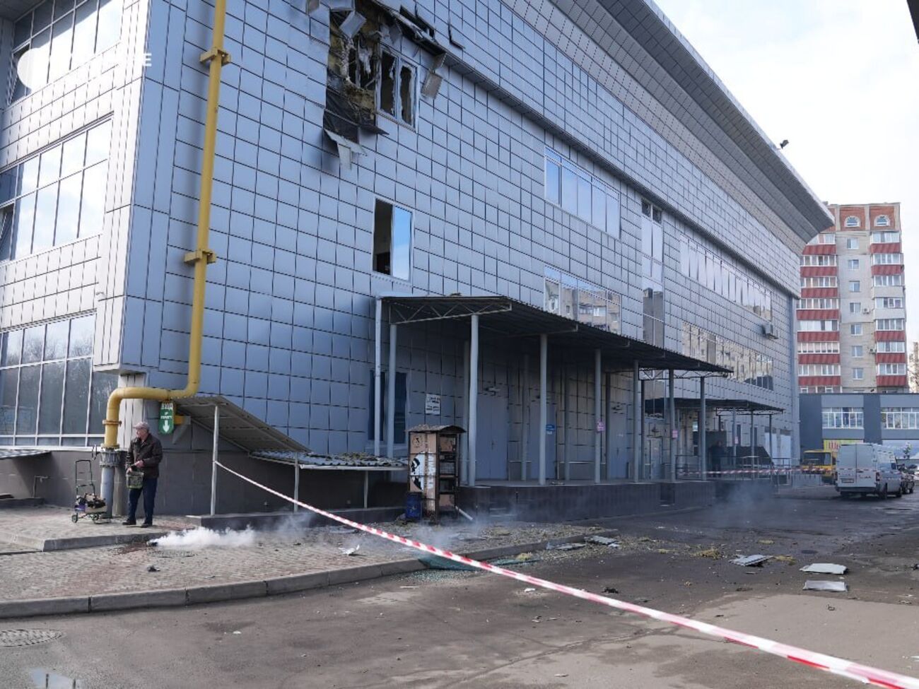 Окупанти вдарили дроном по центру міста