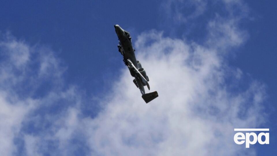 У якій саме країні впав A-10, наразі не уточнюють