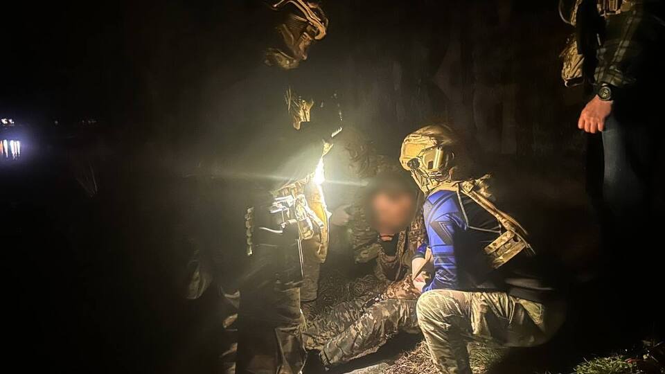 Мужчину задержали после трех часов переговоров