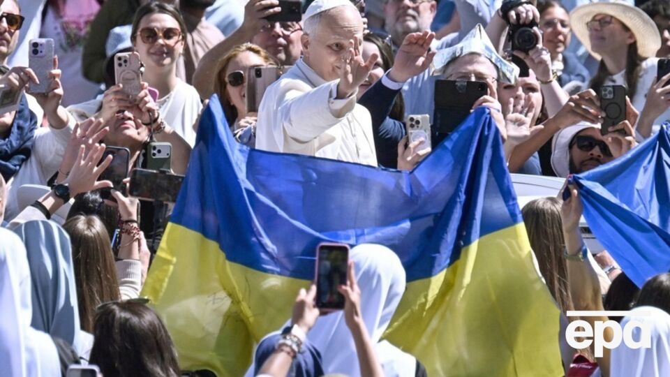 Папа римський під час послання закликав світ до миру