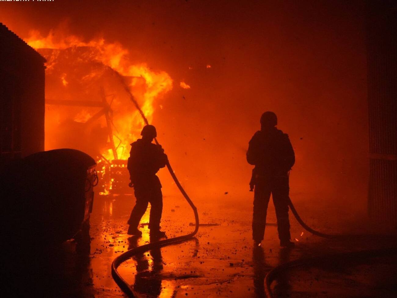 Обстрелы привели к пожарам на объектах НАК "Нафтогаз"