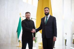 Зеленский встретился с аш-Шараа