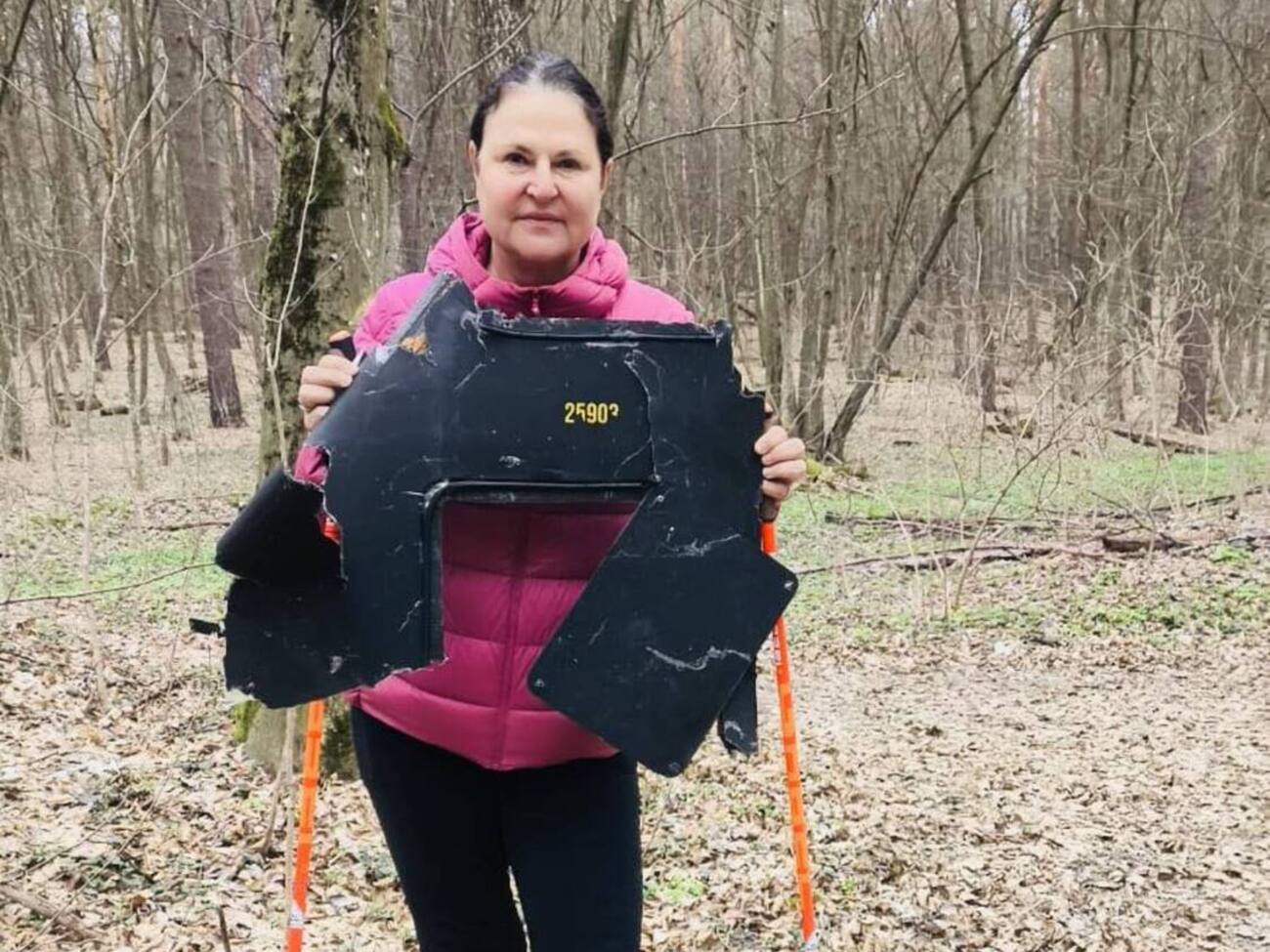 Матернова: Війна всюди – у небі, у містах, а тепер і в лісах