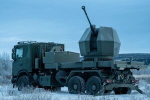 Tridon Mk2 поражает цели на расстоянии до 12 км со скоростью до 300 выстрелов в минуту