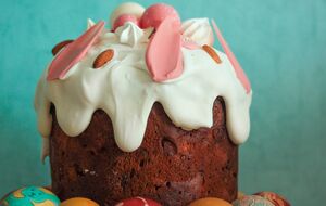 Глазур наносять на паску, яка охолола