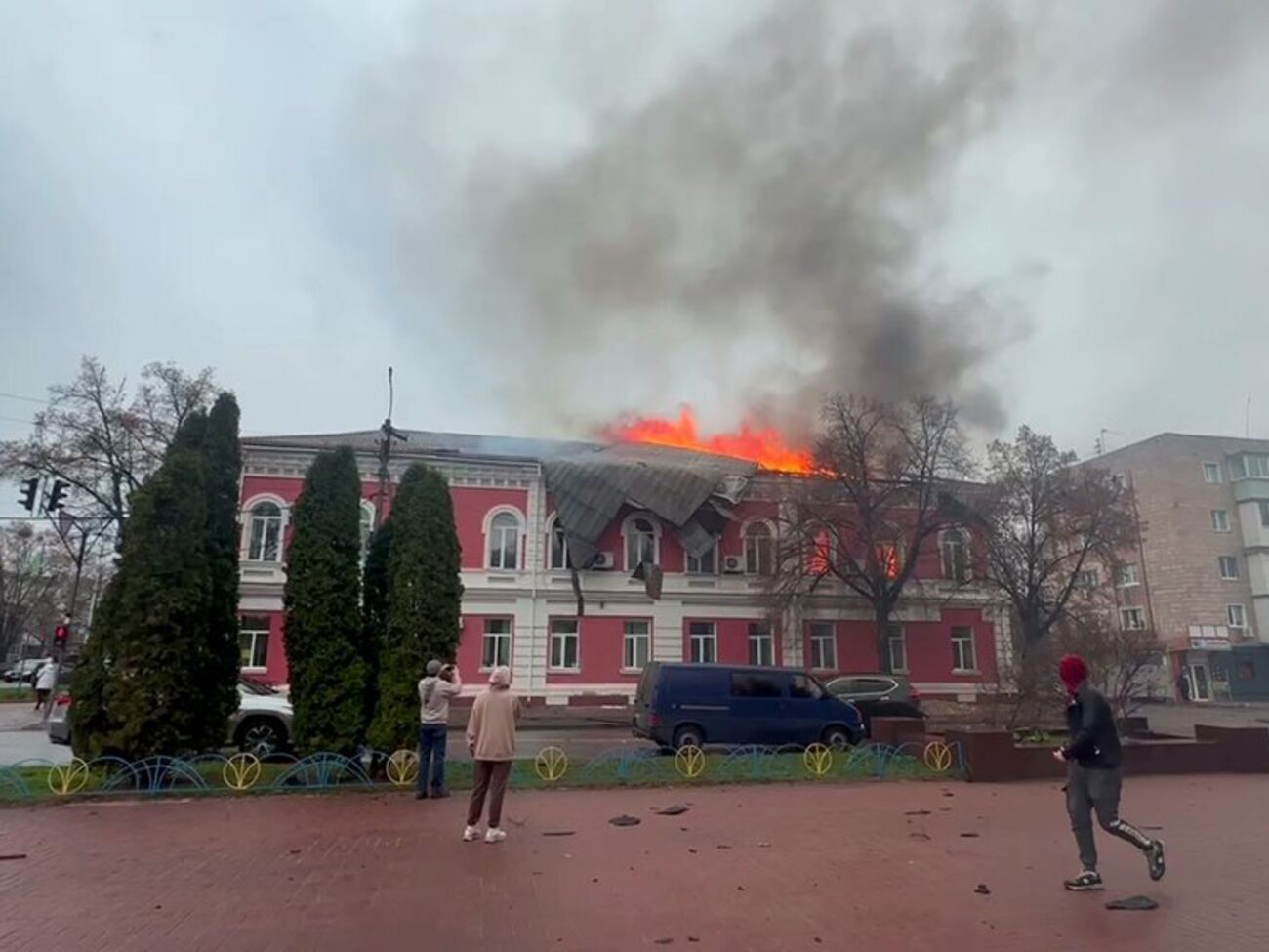 У будівлю влучив російський дрон