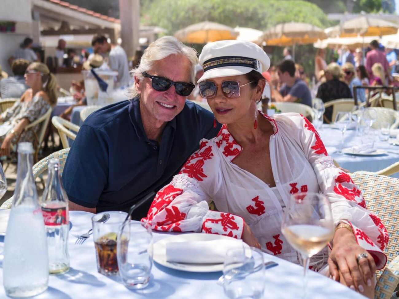 Чоловік Зети-Джонс 2024 року приїжджав в Україну