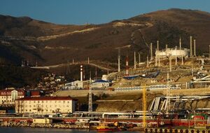 Дроны поразили нефтетерминал "Шесхарис" в Новороссийске