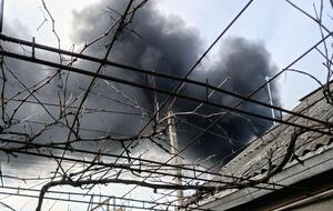 На нефтетерминале в Феодосии пожар после атаки БПЛА