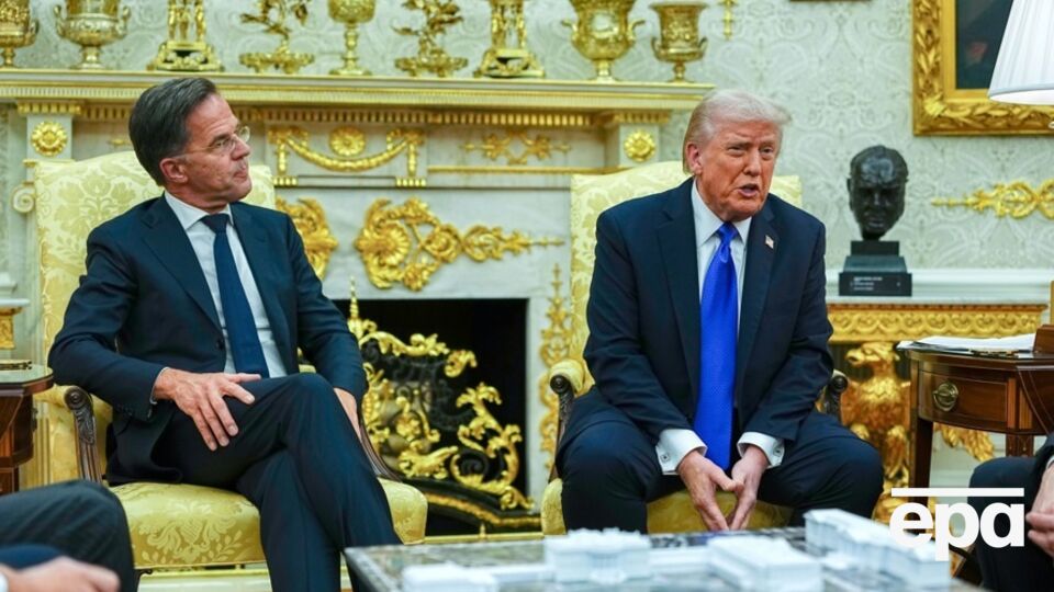 У Білому домі заявили, що під час зустрічі Трампа з Рютте очікують "відвертої й щирої розмови"