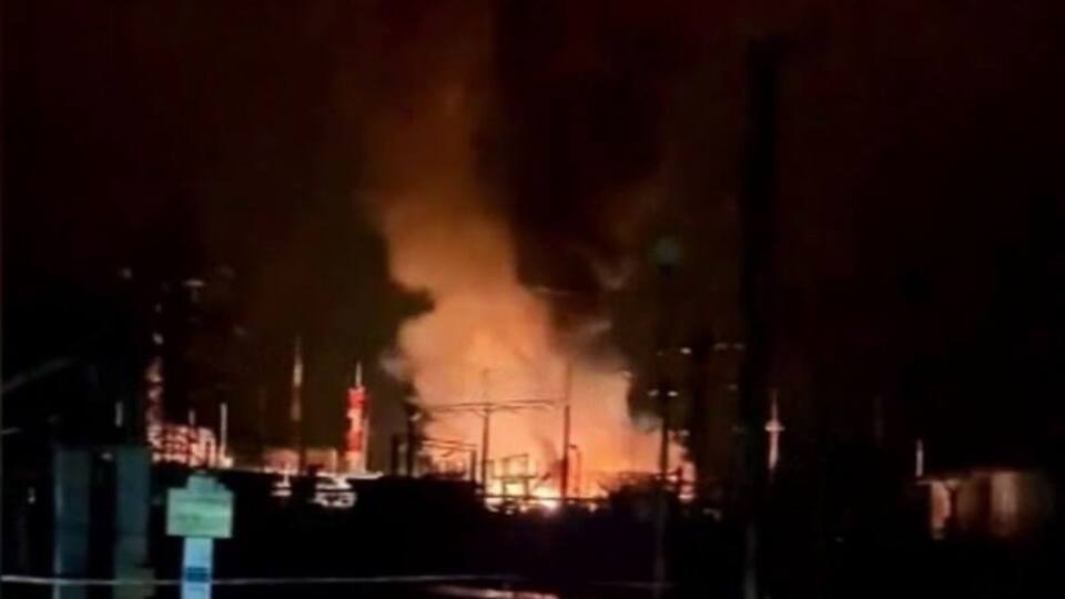 Беспилотники атаковали объект нефтяной инфраструктуры