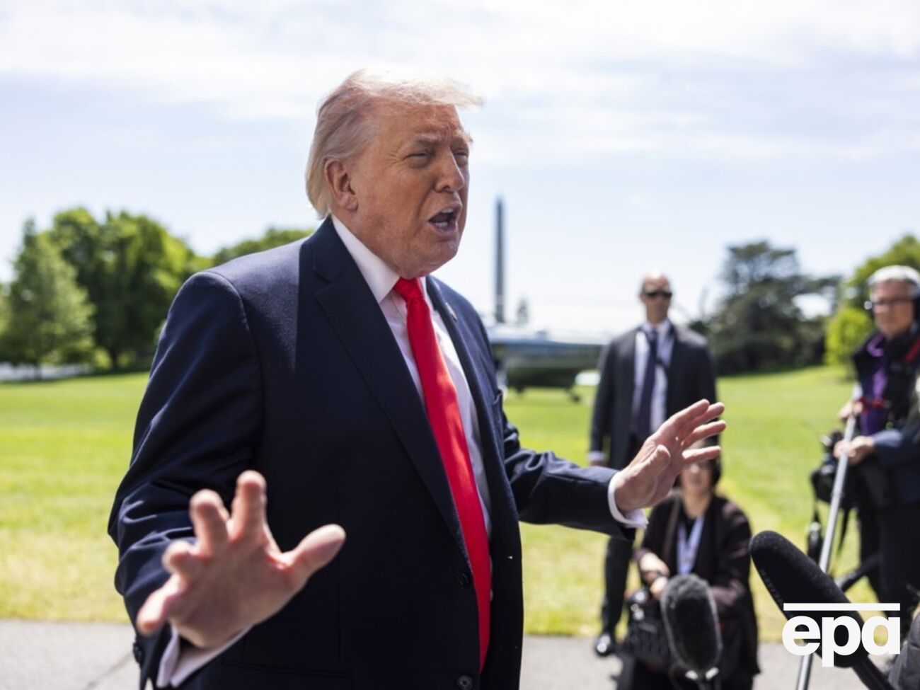 Трамп стверджує, що запаси зброї США більші, ніж будь-коли