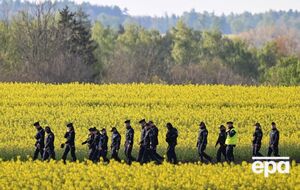 У Польщі біля кордону з РФ виявили розвідувальний дрон із написами кирилицею