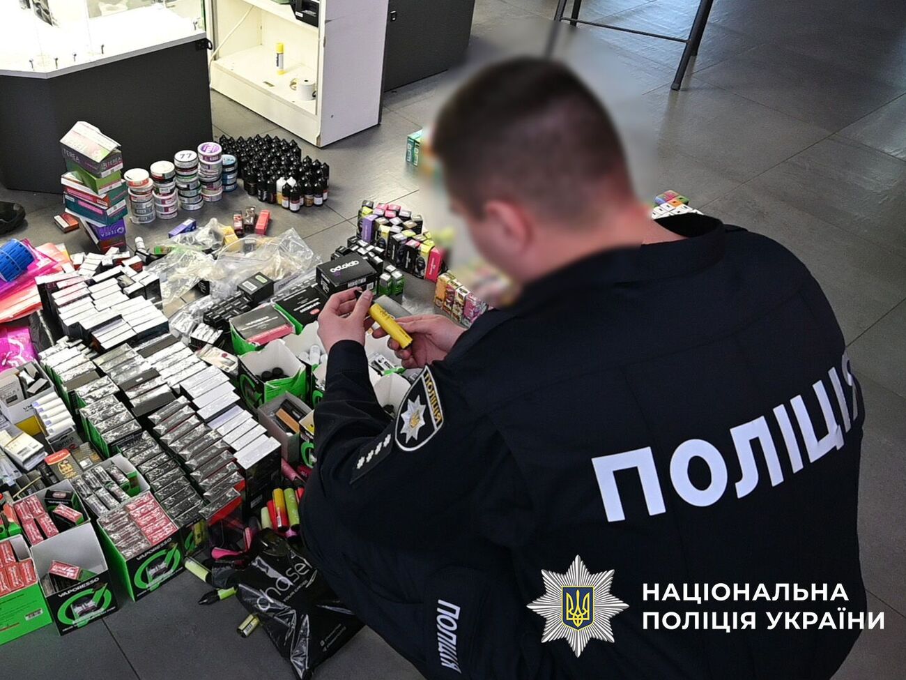 Поліція заявила про викриття масштабної схеми виробництва контрафактних вейпів