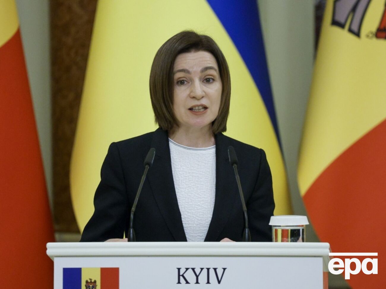 Санду звернулася до жителів Придністров'я через указ Путіна про видання паспортів РФ