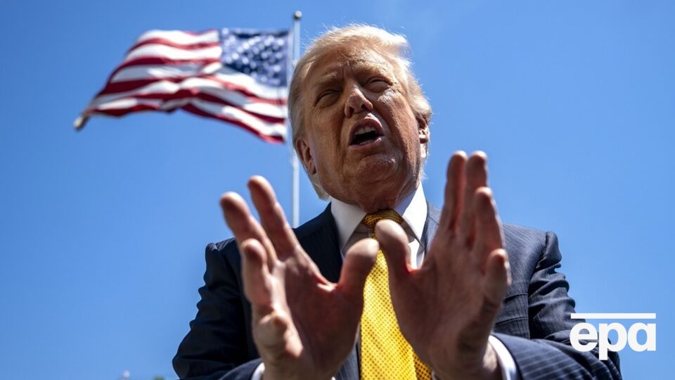 "Це буде катастрофа". Трамп висловився щодо свого наступника