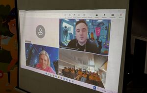 В "Блогер Кемпе" специалисты Metinvest Digital провели занятие по использованию искусственного интеллекта