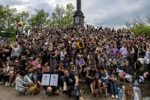 "Це не собака, а дитина". В Одесі встановили рекорд України за кількістю французьких бульдогів
