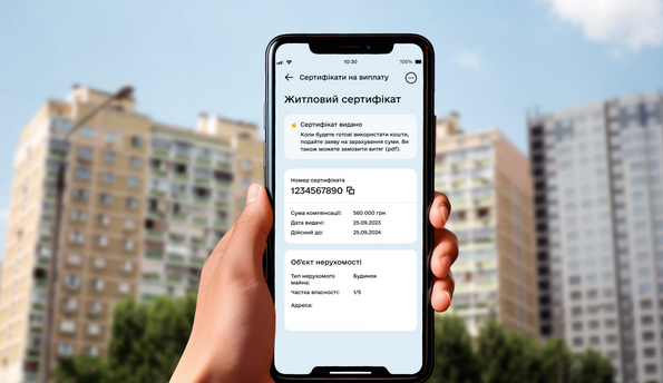 Компенсація за зруйновану нерухомість. Хто і як може отримати житлові сертифікати
